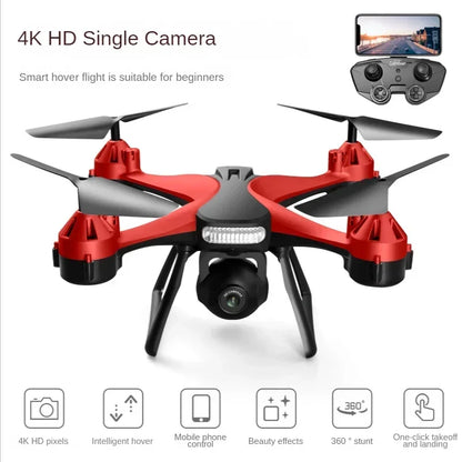 New JC801 UAV HD Professional Dual Camera Remote Control Helicopter 4K Dual Camera Drone Aerial Photography Quadcopter WIFI Leedoar