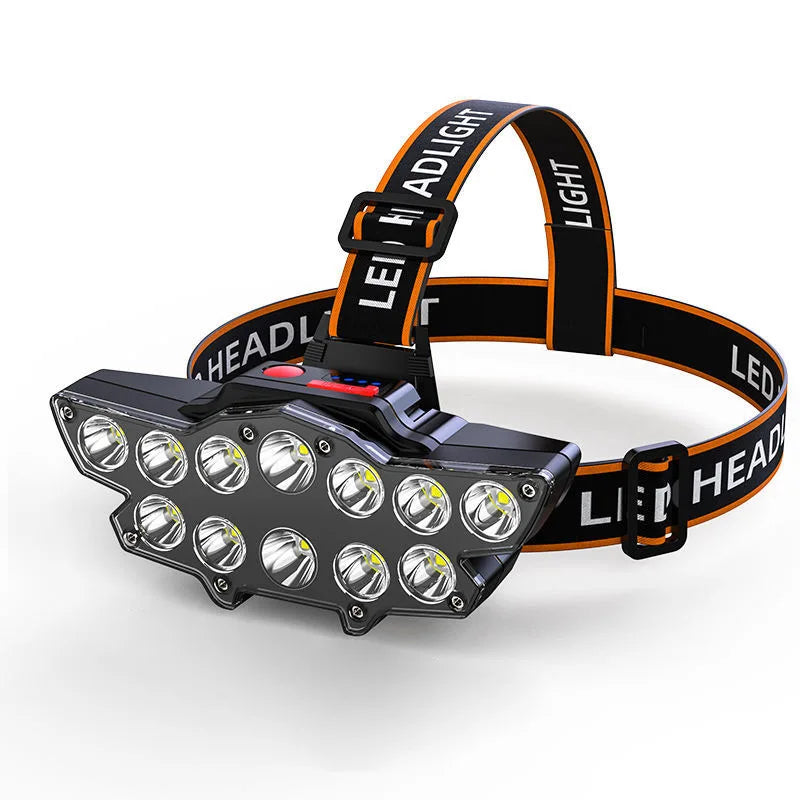 12Led Head-Mounted Flashlight