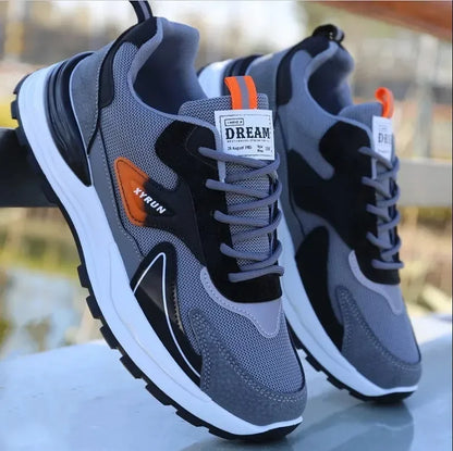 Men's Shoes Fashion Mens Sneakers 2024 Autumn New Brand Design Comfortable Soft Soled Men Running Shoes Tenis Masculino Leedoar