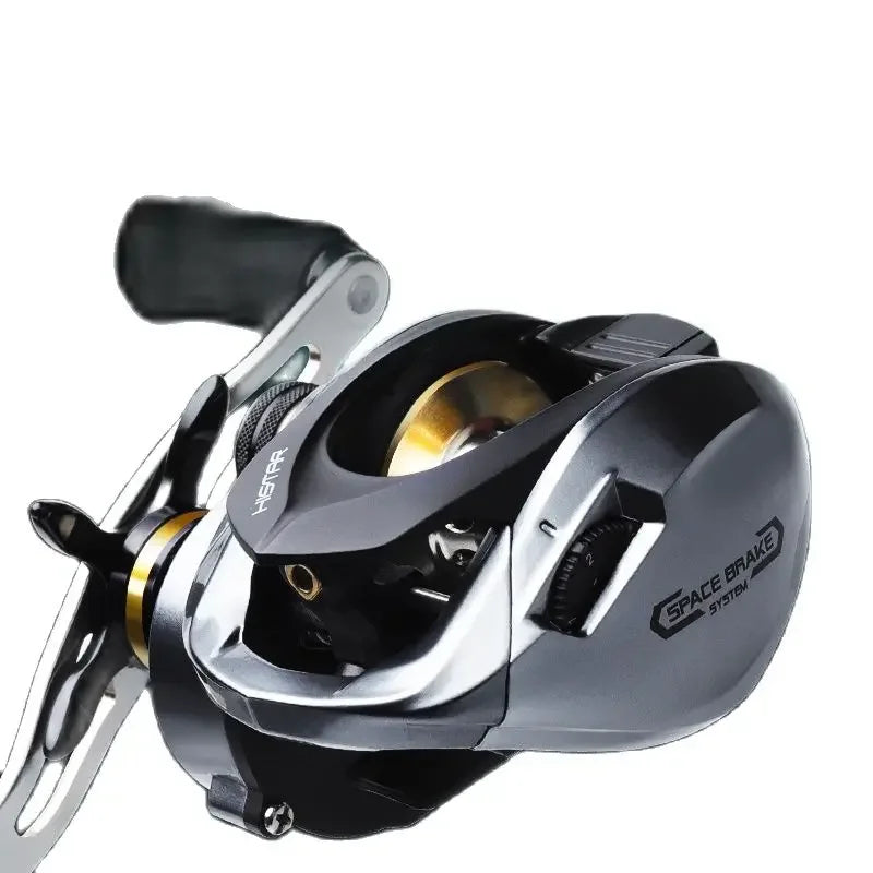 Aurora Long Casting Version 5kg Drag Power 7.3:1 High Ratio 11+1 BB Magnetic Braking Baitcasting Fishing Reel Leedoar