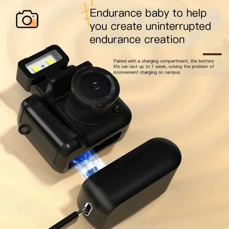 1080P Flash Light Pocket Mini Camera with HD LCD Screen