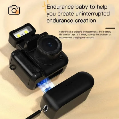 1080P Flash Light Pocket Mini Camera with HD LCD Screen