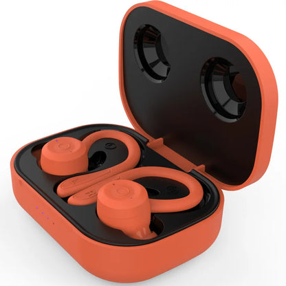 MS-T20 TWS Bluetooth V5.0 Fones de ouvido com gancho de orelha 3D estéreo esportivos sem fio com microfone duplo, controle de toque de chamada, fones de ouvido 2022 