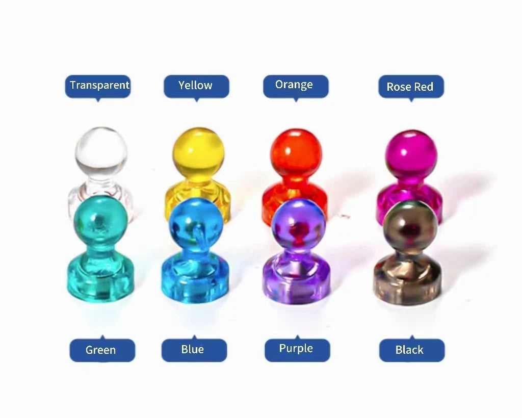 Magnetic Pushpin Strong Neodymium Magnets Office Markers