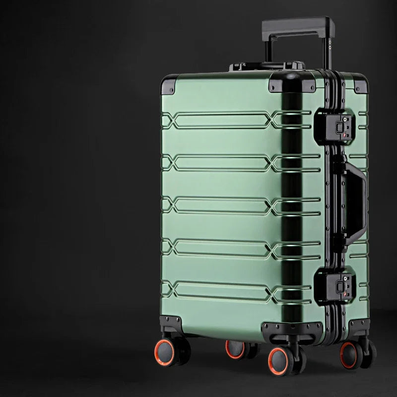 100% Aluminum-magnesium alloy Travel Suitcase