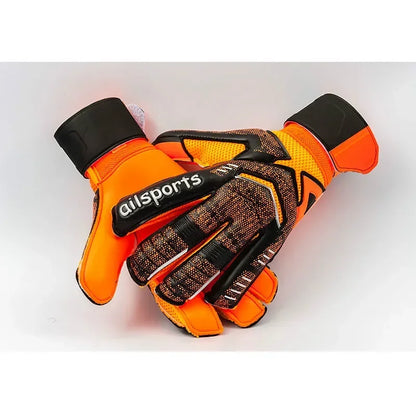 Luva de goleiro de futebol profissional adulto masculina 4 mm látex com proteção de dedo protetor de luva de goleiro de futebol infantil