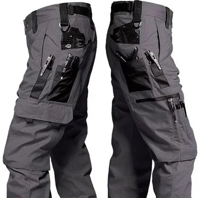 Military Pants for Men Tactical Cargo Pants Big Multi-pocket Waterproof  Ripstop Army Combat Training Trousers Brand Joggers New Leedoar