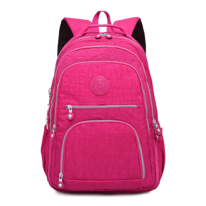 Fashion School Backpack Student for Teenage Girl Boy 2023 Travel Back Packs Bag Women Nylon Waterproof Laptop Bagpack Unisex Leedoar