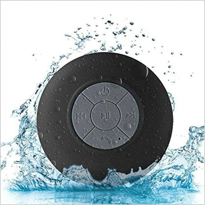 BTS-06 Altavoz Bluetooth Mini, inalámbrico, portátil, resistente al agua, con sonido de música, altavoces para coche, resistente al agua, barra de ducha para baño