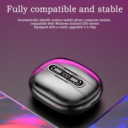 2023 M56 TWS Bluetooth Couple Headphones 2000mAh Charging Box Wireless Earphones Waterproof Four Earbuds PK M21 M22 Headsets Leedoar