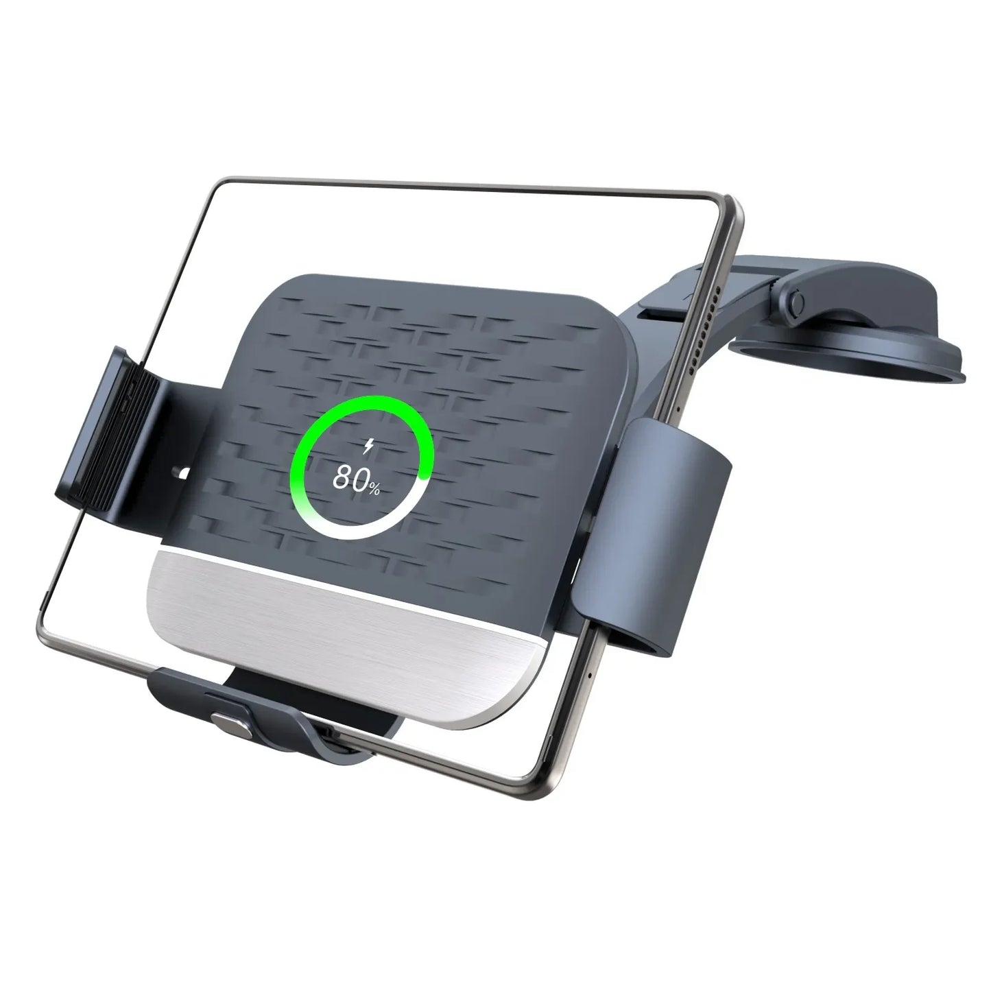 15W Dual Coil Car Wireless Charger Phone Holder For Samsung Galaxy Z Fold 4 3 2 iPhone 14 13 Pro Max Fold Screen Fast Charging Leedoar