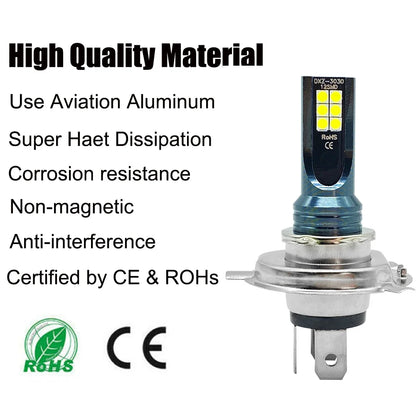 2Pcs LED Headlight H1 H3 H4 H7 H8 H10 H11 H16 Car Fog Light Bulbs 9005 9006 Auto Driving Running Lamps 2000LM 110W 12V Leedoar