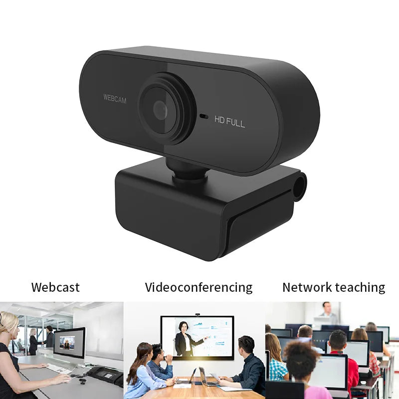 Q16 1080P 90 graus de visão ampla 2 microfones streaming webcam para chamadas conferência zoom skype youtube laptop desktop 