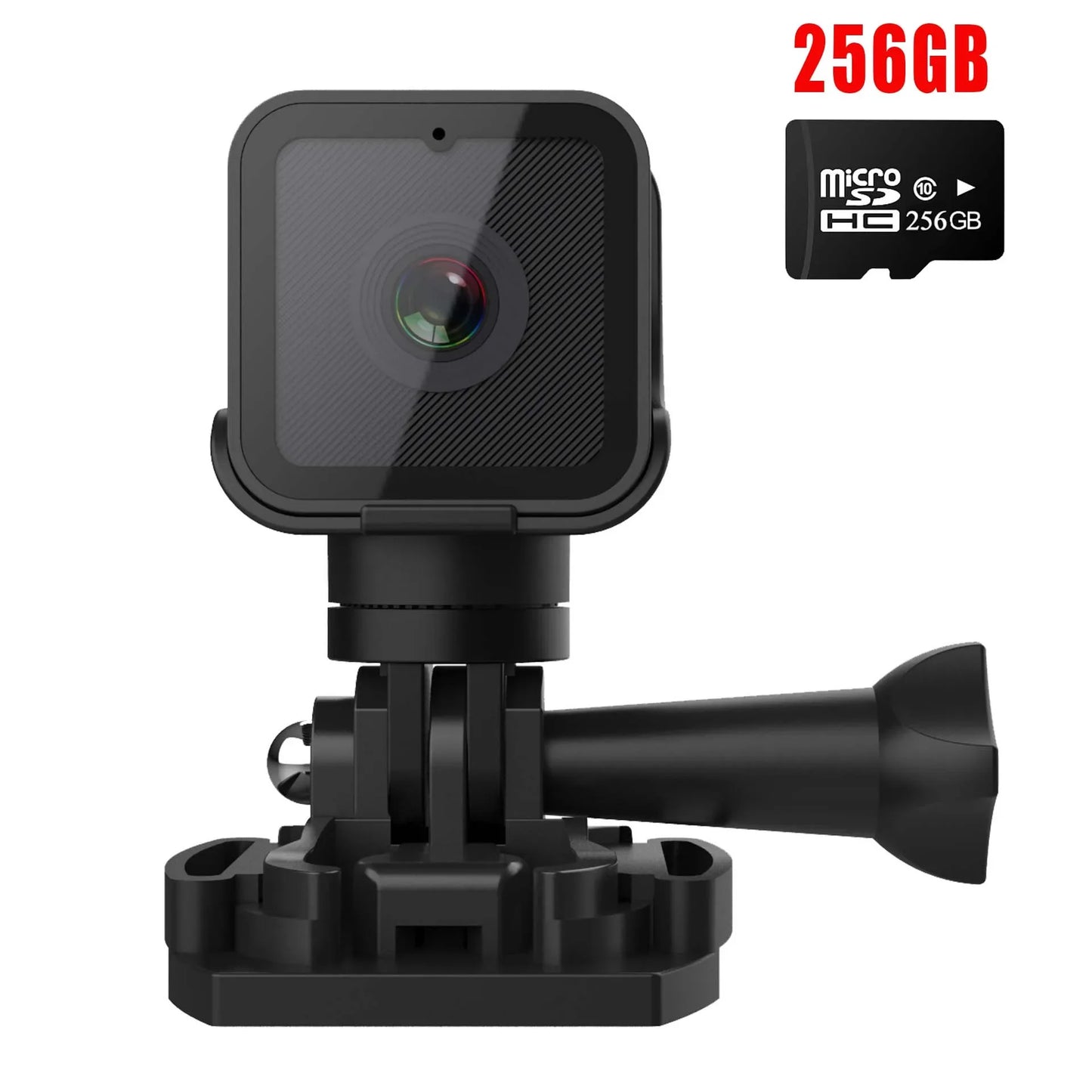 Compact Full HD Motion Camera with WiFi and Multifunctional Base