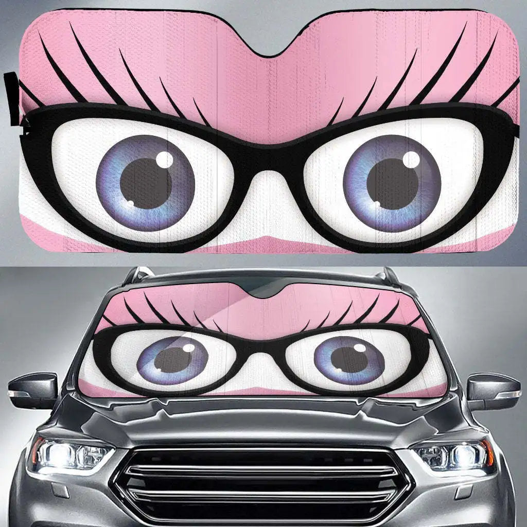 Sunshades Reflector Anti Uv Protector Evil Eyes Custom Car Sunshade Sun Shade Universal Summer 2024hot Sale Leedoar