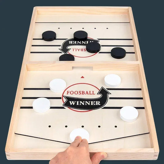 Mesa de futbolín Winner, juego de hockey, catapulta, ajedrez, juguete interactivo para padres e hijos, juego de mesa de disco con honda rápida, juguetes para niños 