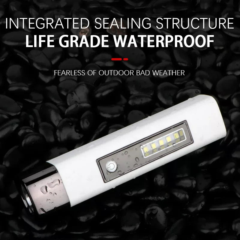 New Hand-held Torch Light Outdoor USB Charging New Design Quality Torch Light For Emergency Mini Portable LED Torch Light Leedoar