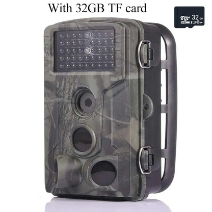 HC802A Wildlife Trail Camera 24MP 2.7K Video Photo Trap Outdoor Infrared Hunting Night View Motion Detection for Hunting Leedoar