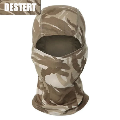 Multicam Tactical Balaclava Military Full Face Mask Shield Cover Cycling Army Airsoft Hunting Hat Camouflage Balaclava Scarf Leedoar