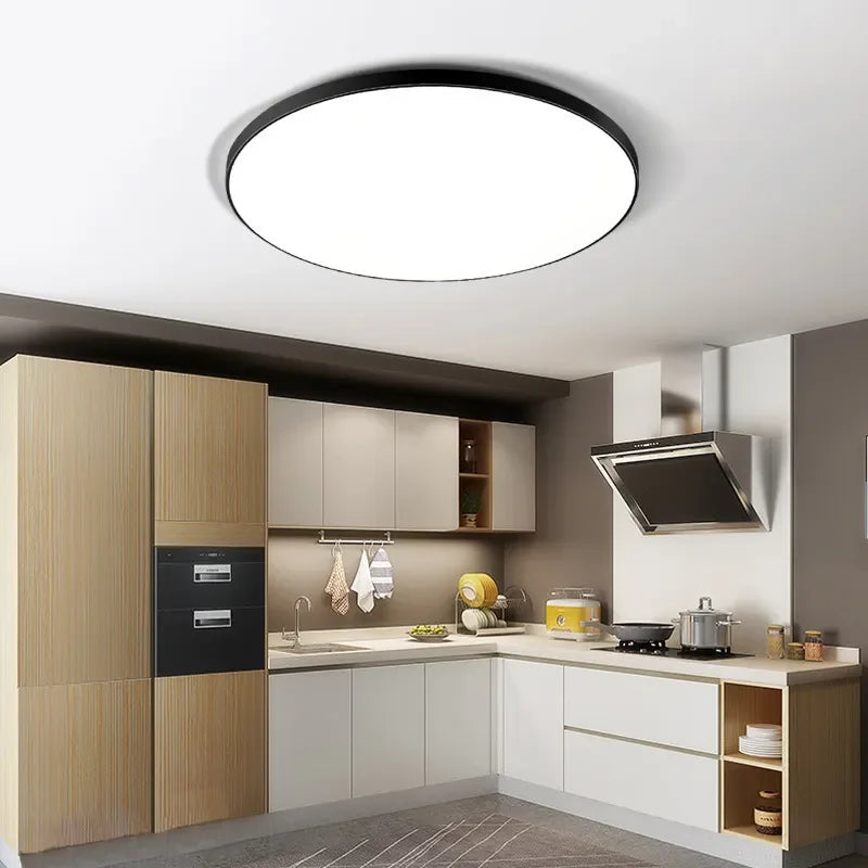 Ceiling Light Ultra-Thin Room Light Bedroom Light Circular Light Dining Room Light Study Light Modern And Simple LED Lighting Leedoar