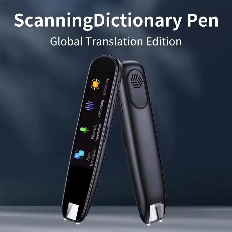 Smart AI Scan Reader Portable Voice Translator Scanner Pen WIFI AI Voice 112 Languages Translator for Dyslexia Autism Leedoar