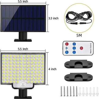 106LED Super Bright IP65 Waterproof Solar Light