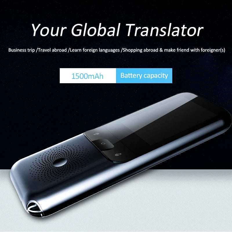 2023 New T11 Portable Audio Translator 138 Language Smart Translator Offline In Real Time Smart Voice AI Voice Photo Translator Leedoar