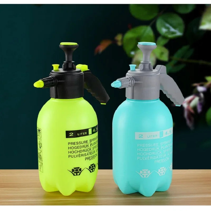 2L Long nozzle Sprayer Portable Pressure Garden Spray Bottle Kettle Plant Flowers Watering Can Pressurized Sprayer Gardening Leedoar