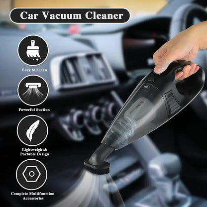 Car Mounted Vacuum Cleaner High-Power Wireless Charging Dry And Wet Dual Purpose Household And Car Dual Purpose Vacuum Cleaner Leedoar