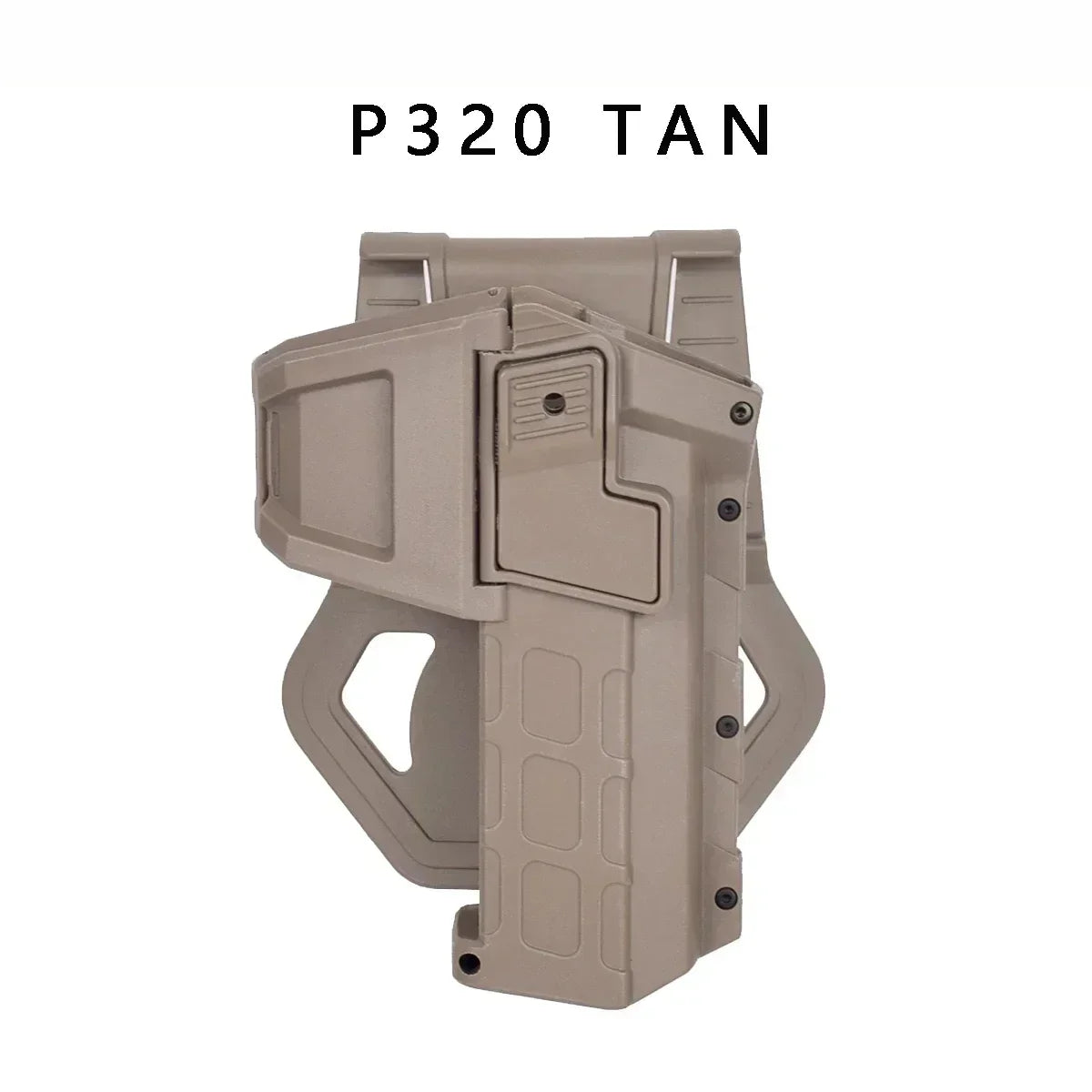 Tactical Glock 17 18 19 Movable Pistol Holster IR Laser Flashlight Mounted Airsoft Colt M1911 P320 Lock Gun Weapon Light X300 Leedoar