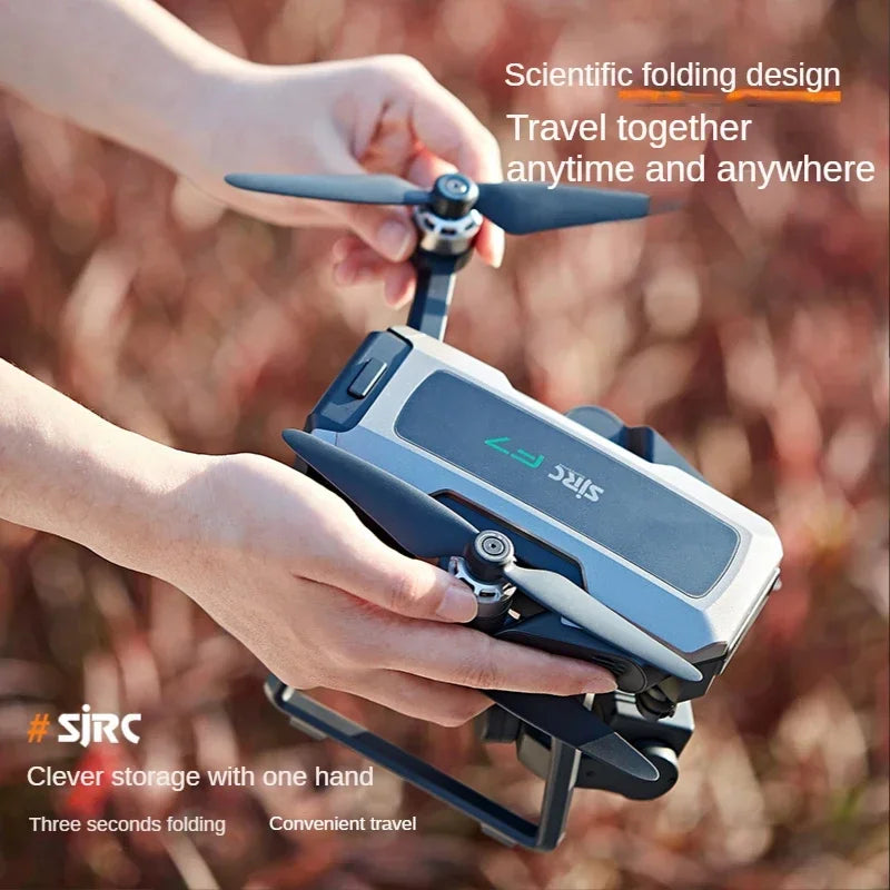 2023 New F7S 4K PRO RC Drone With HD Camera 3 Axis Gimbal Aerial Photography 5G GPS Obstacle Avoidance RC Quadcopter Helicopter Leedoar