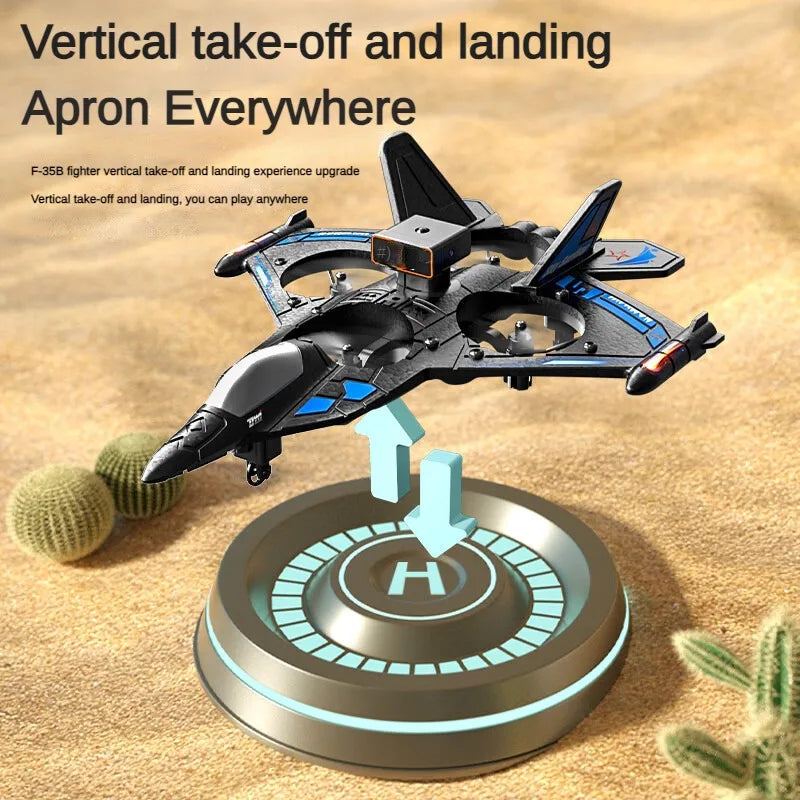 D20 2.4G Rc Airplane Height Fixing Foam Fighter UAV Stabilize Anti-Fall Avion With Obstacle Avoidance Four Axis Aircraft Leedoar