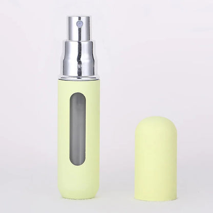 5ml/8ml Mini Portable Perfume Spray Bottle Refillable Aluminum Atomizer Bottle 5ml Container perfume refill bottle travel Leedoar