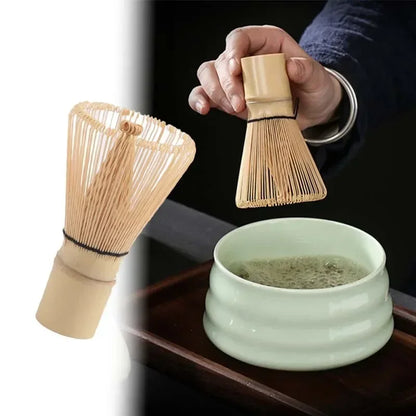 Matcha Tea Brush Baiben Li Song Dynasty Tea Ordering BlenderTool Matcha Bowl Bamboo Stand Tea Dial Stirring Brushes Bamboo Brush Leedoar