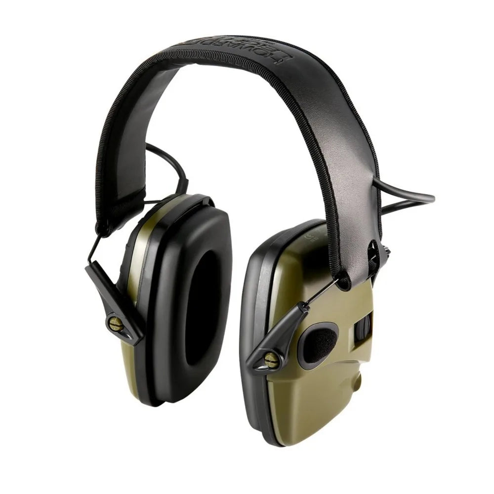 Tactical Headset Foldable, E-firing Earmuffs, Military Noise Resistant Headphones, Amplified Hearing Protection Leedoar