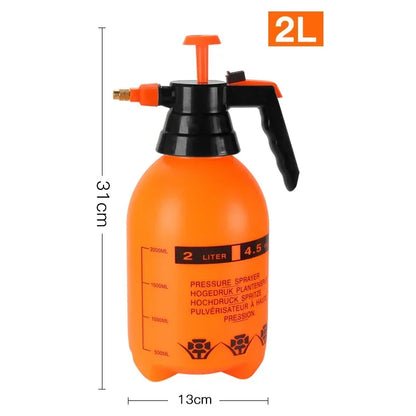 1/2/3L Hand Pressure Water Sprayer Trigger Air Pump Garden Disinfection Sprayers Spray Bottle Car Cleaning Sprayer Watering Can Leedoar