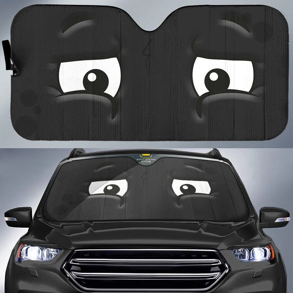 Sunshades Reflector Anti Uv Protector Evil Eyes Custom Car Sunshade Sun Shade Universal Summer 2024hot Sale Leedoar