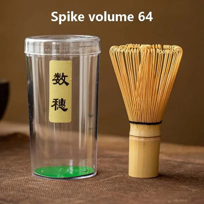 Matcha Tea Brush Baiben Li Song Dynasty Tea Ordering BlenderTool Matcha Bowl Bamboo Stand Tea Dial Stirring Brushes Bamboo Brush Leedoar