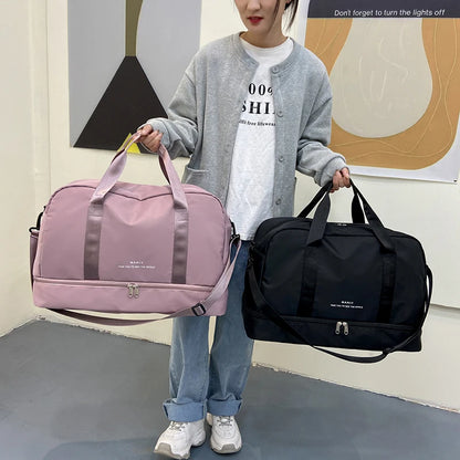 Bolsos de viaje para mujer, bolsos de nailon, nuevos bolsos de equipaje para mujer, bolso cruzado, bolso de viaje para hombre, bolso de hombro informal de moda para mujer