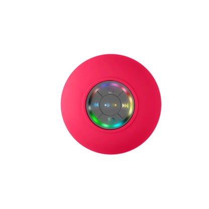 Mini alto-falante Bluetooth à prova d'água para banheiro, áudio sem fio, alto-falantes de chuveiro, luz RGB para telefone, barra de som, alto-falante para carro, mãos livres 