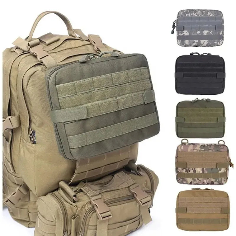 Tactical Molle Military Medical First Aid Kit Multifunctional Camping Hiking Hunting Backpack Accessories Nylon Tool Bag Leedoar