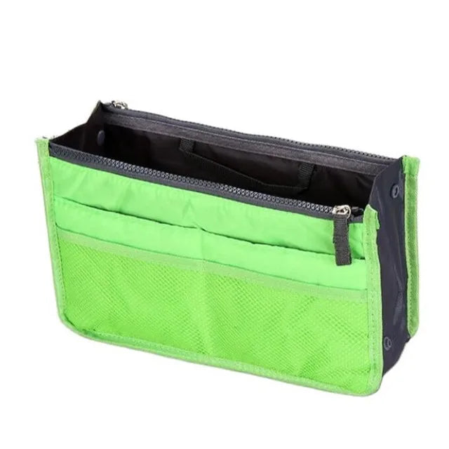 Bolsa de almacenamiento de cosméticos de gran capacidad, bolsa de viaje de nailon, organizador, bolso de mano, bolsa de cosméticos, bolsa de maquillaje para mujer, bolsa de belleza