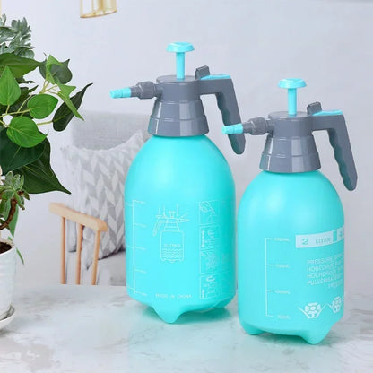 1/2/3L Hand Pressure Water Sprayer Trigger Air Pump Garden Disinfection Sprayers Spray Bottle Car Cleaning Sprayer Watering Can Leedoar