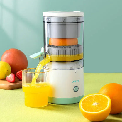 Portable Electric Juicer Mini Electric Juicer Mixer USB Rechargeable 2-Way Spiral Cup Multifunctional Fruit Juicer Kitchen Tools Leedoar