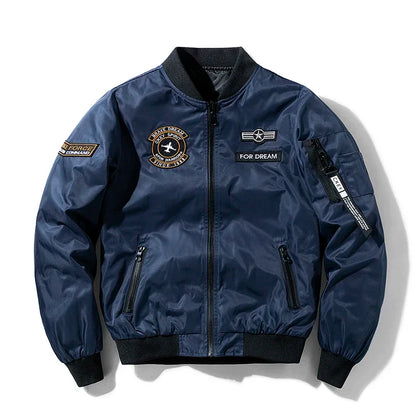 Chaqueta Bomber negra de invierno para hombre, nueva ropa para hombre, ropa de carreras para motocicleta, prendas tácticas de lujo, chaquetas militares 