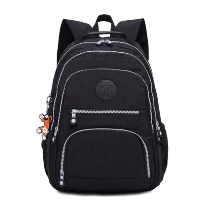 Fashion School Backpack Student for Teenage Girl Boy 2023 Travel Back Packs Bag Women Nylon Waterproof Laptop Bagpack Unisex Leedoar