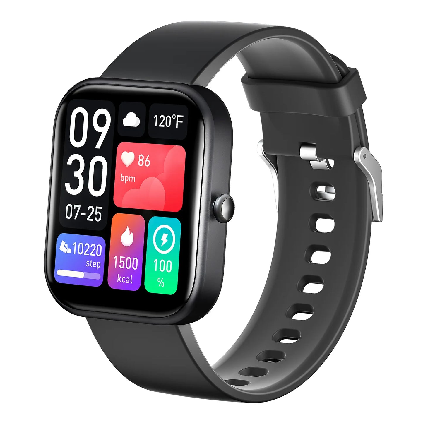 GTS5 Smart Watch 2.0 Inch HD All Touch Color Screen Runmefit APP GPS Trajectory Custom Watchfaces Bluetooth Calls Music Player Leedoar