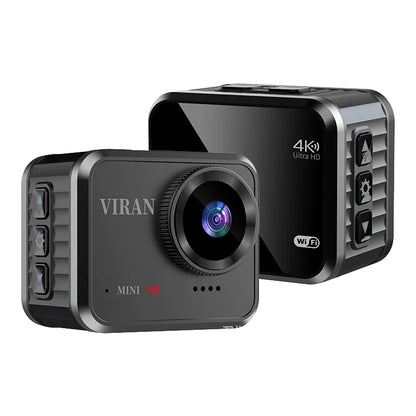 4K 60FPS Wifi HD Portable Mini Action Camera Remote View 1.54 Inch Screen 160° Wide Angle Sports Video Recorder lP68 Waterproof Leedoar