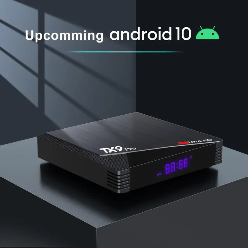 TX9 Pro Smart TV Box STB TX9 Pro Android 11 Jogo Ultra Set-Top Box 6K HD 2.4G/5.8G WiFi AIIwinner H313 Set-Top Box Iptv YouTube 