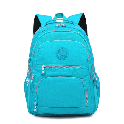 Fashion School Backpack Student for Teenage Girl Boy 2023 Travel Back Packs Bag Women Nylon Waterproof Laptop Bagpack Unisex Leedoar